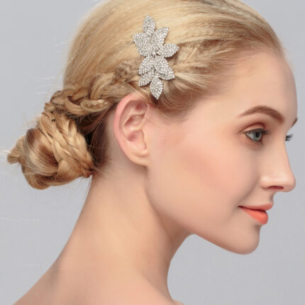 Pettine per capelli da sposa, copricapo coreano con strass, accessori per matrimoni