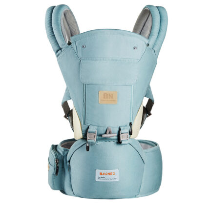 Fascia porta bebè con sgabello da vita, supporto frontale, multifunzionale, universale, per tutte le stagioni