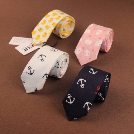 Versione coreana della cravatta Narrow Tide, moda casual