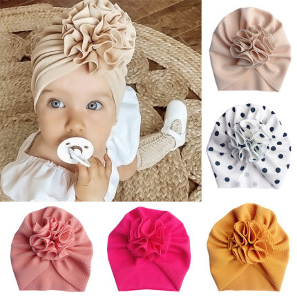 Fiori Chicchi di mais Bambini Neonati Baotou Cappellini