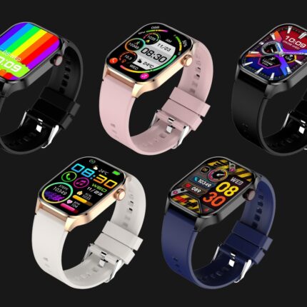 Smartwatch T98 con chiamate Bluetooth, pressione sanguigna, ossigeno nel sangue e frequenza cardiaca